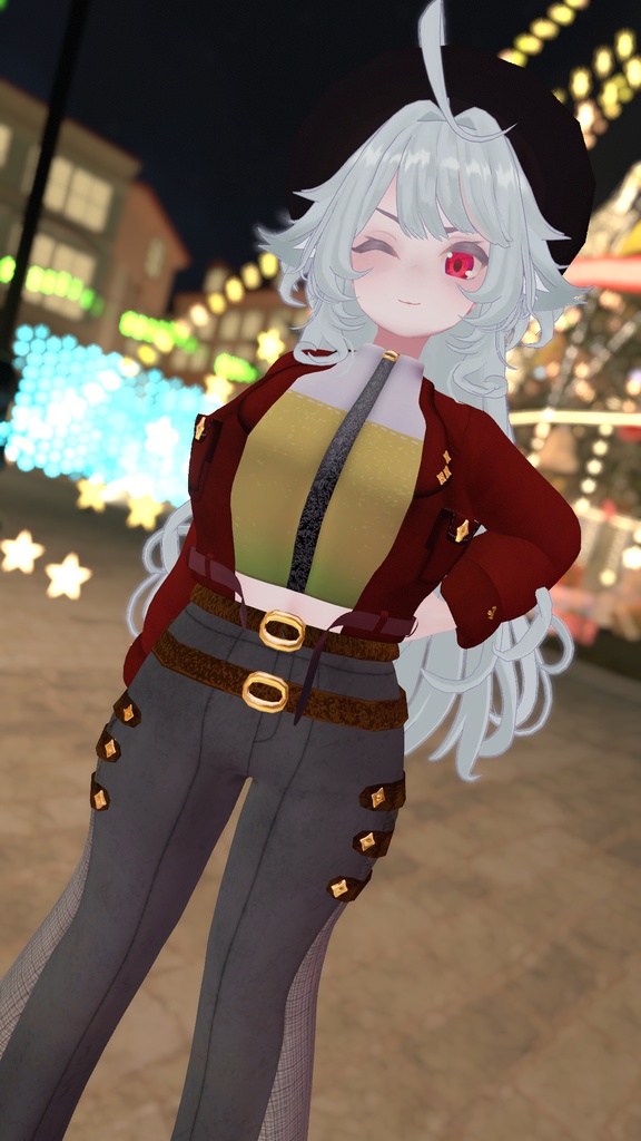 【オリジナル3Dモデル】Rock Star【6アバター対応】