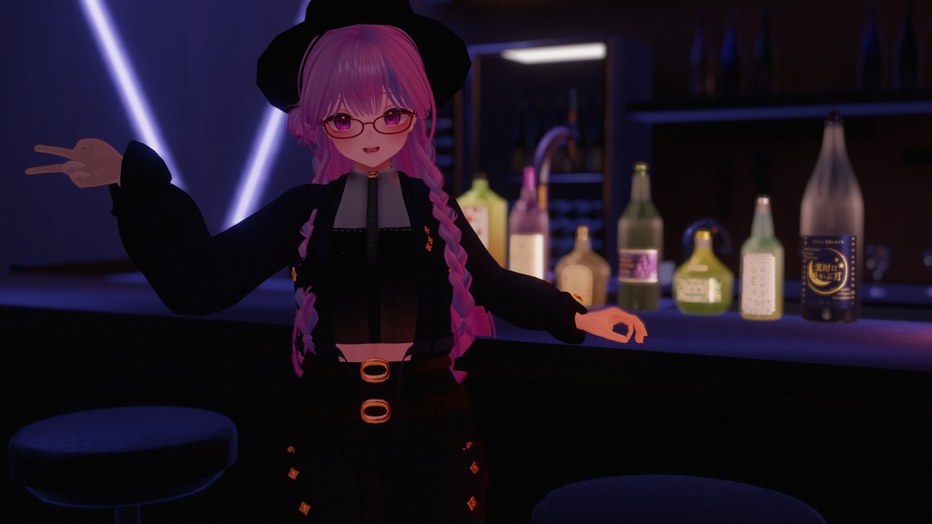 【オリジナル3Dモデル】Rock Star【6アバター対応】