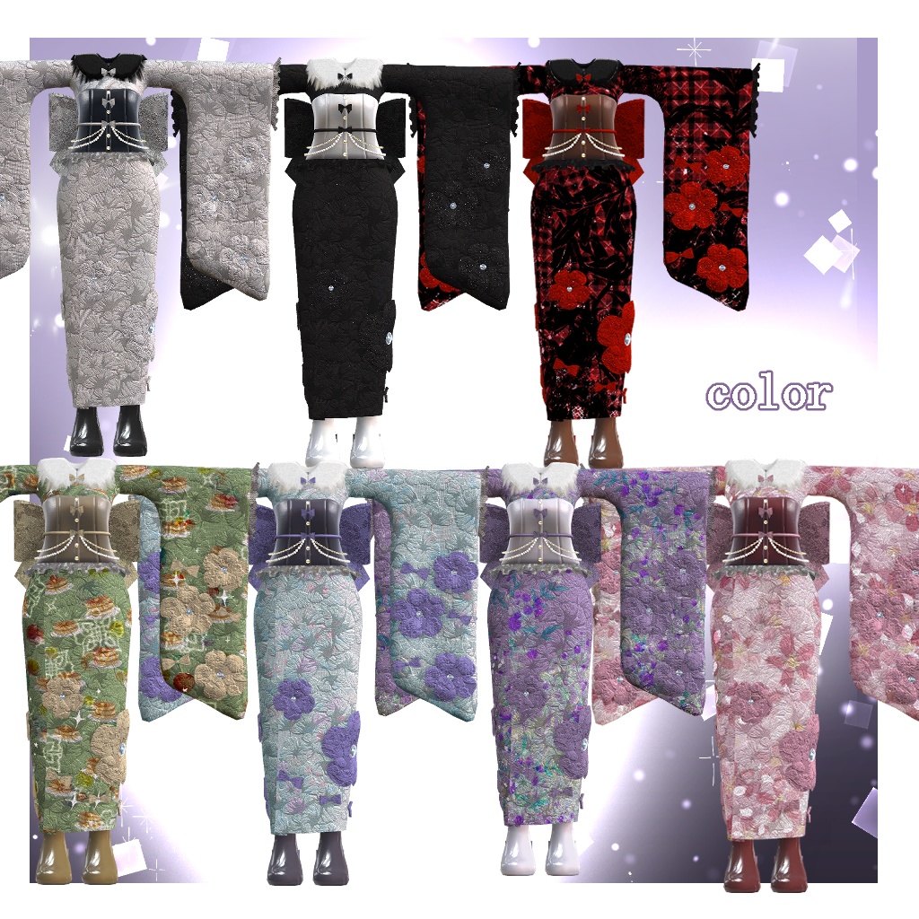 🌸花雨-flower rain-🌸【5アバター対応