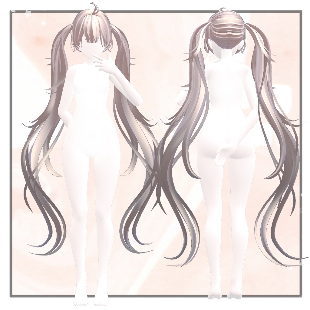 Long Twin【8アバター対応】