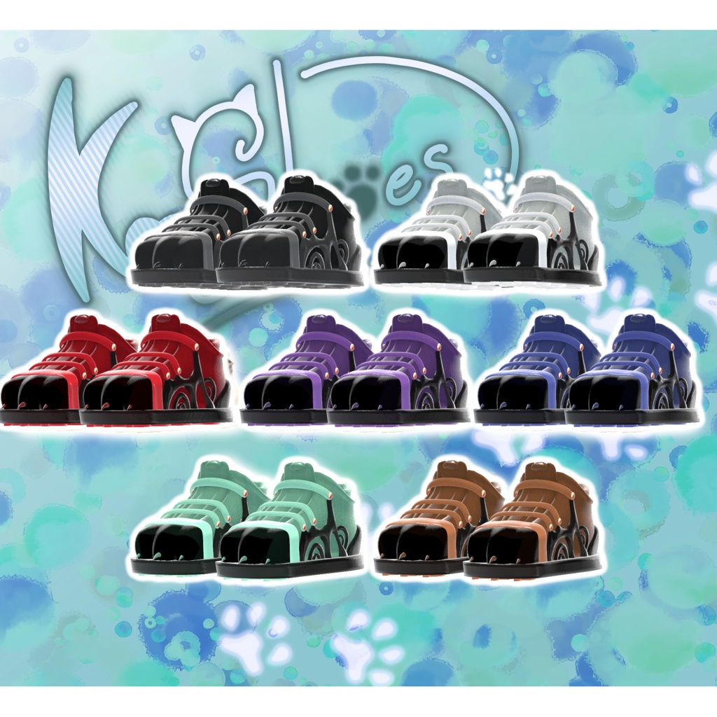 KemoShoes【12アバター対応】セミ対応