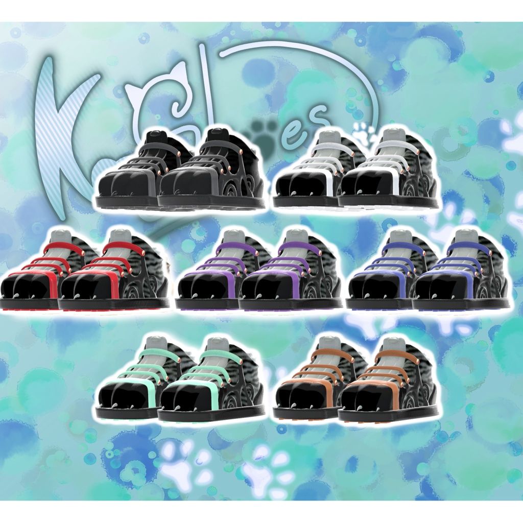 KemoShoes【12アバター対応】セミ対応