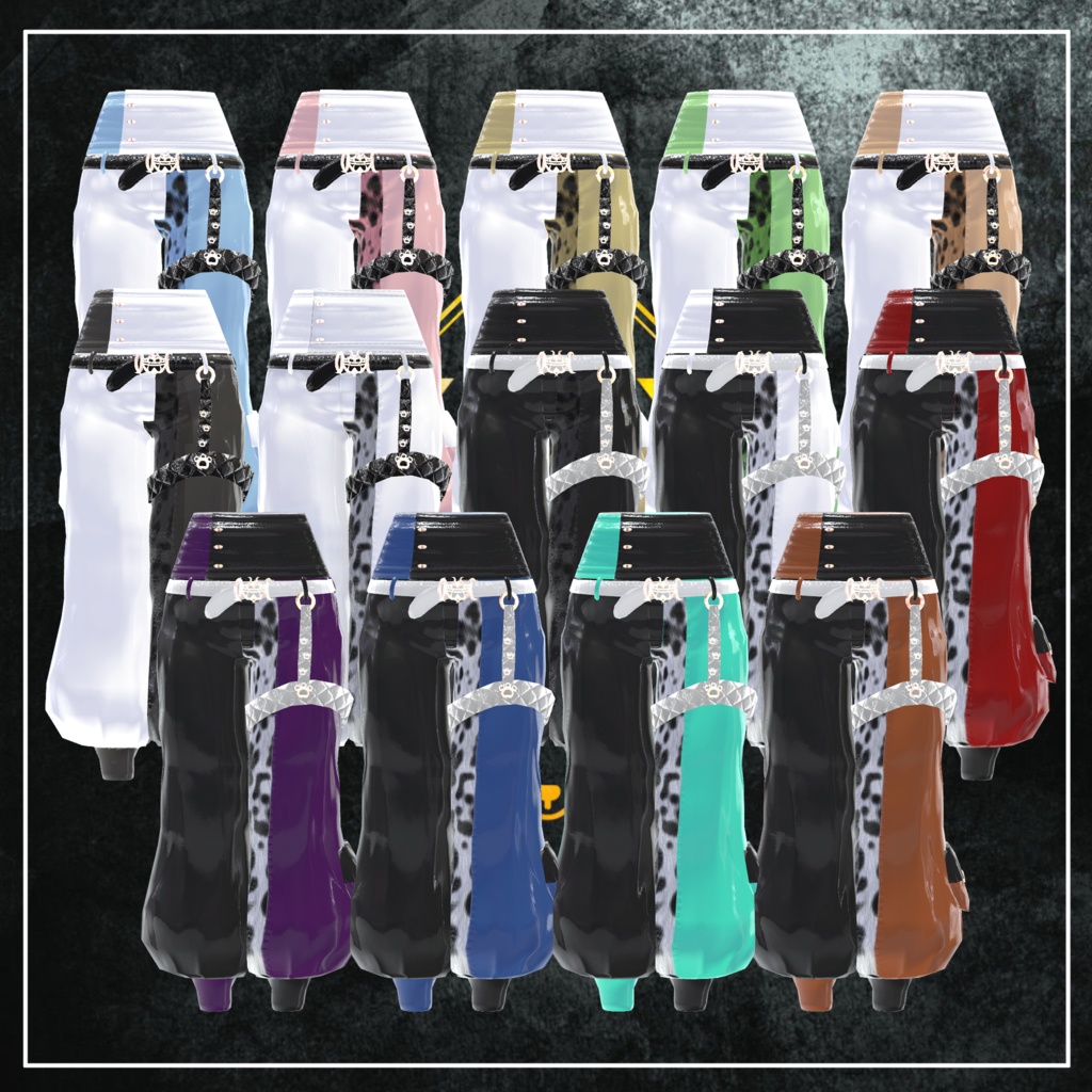 Bottom01【12アバター対応】セミ対応