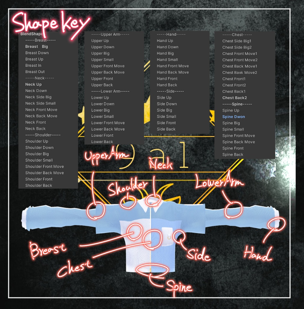 Tops01【12アバター対応】セミ対応