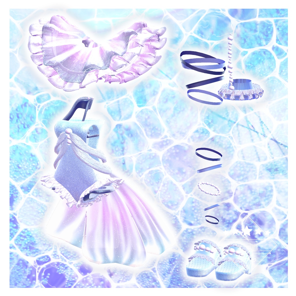 Aurora Frill 【複数アバター対応】