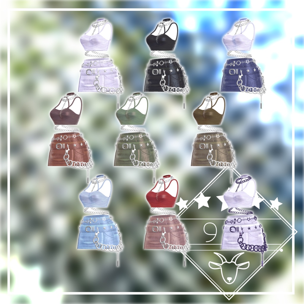 CuteSummerKnit【複数アバター対応】