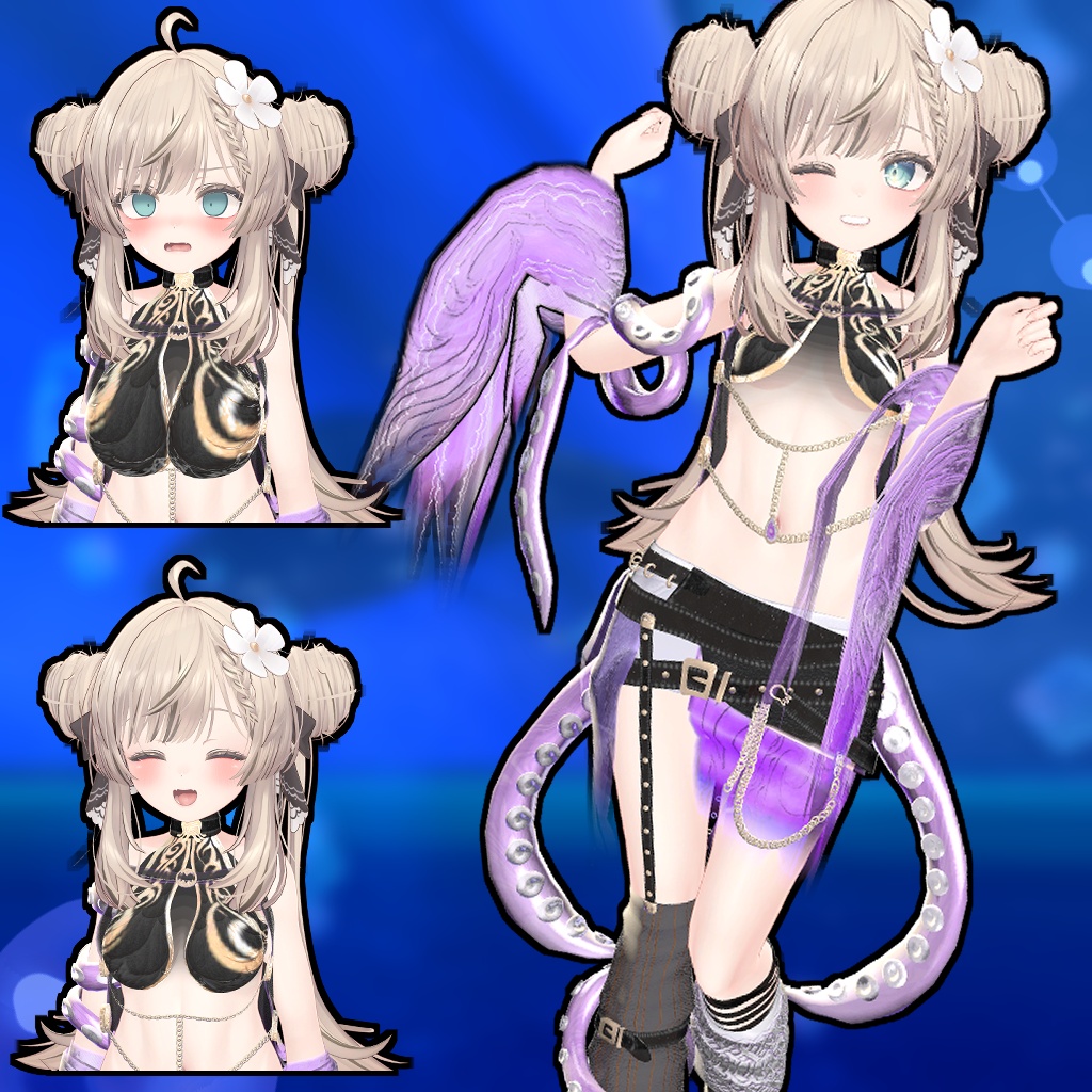 【3アバター対応】深淵の巫女ーDeep Abyss Priestessー
