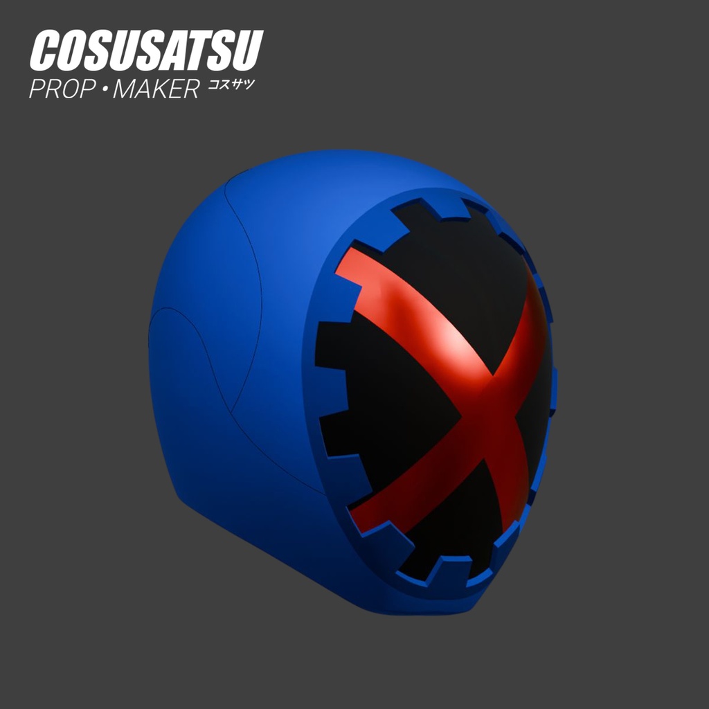 DIY ベイブレードエックス 仮面 エックス ヘルメット コスプレ EVA フォーム テンプレート