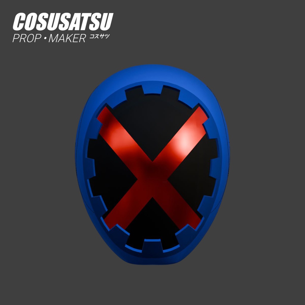 DIY ベイブレードエックス 仮面 エックス ヘルメット コスプレ EVA フォーム テンプレート