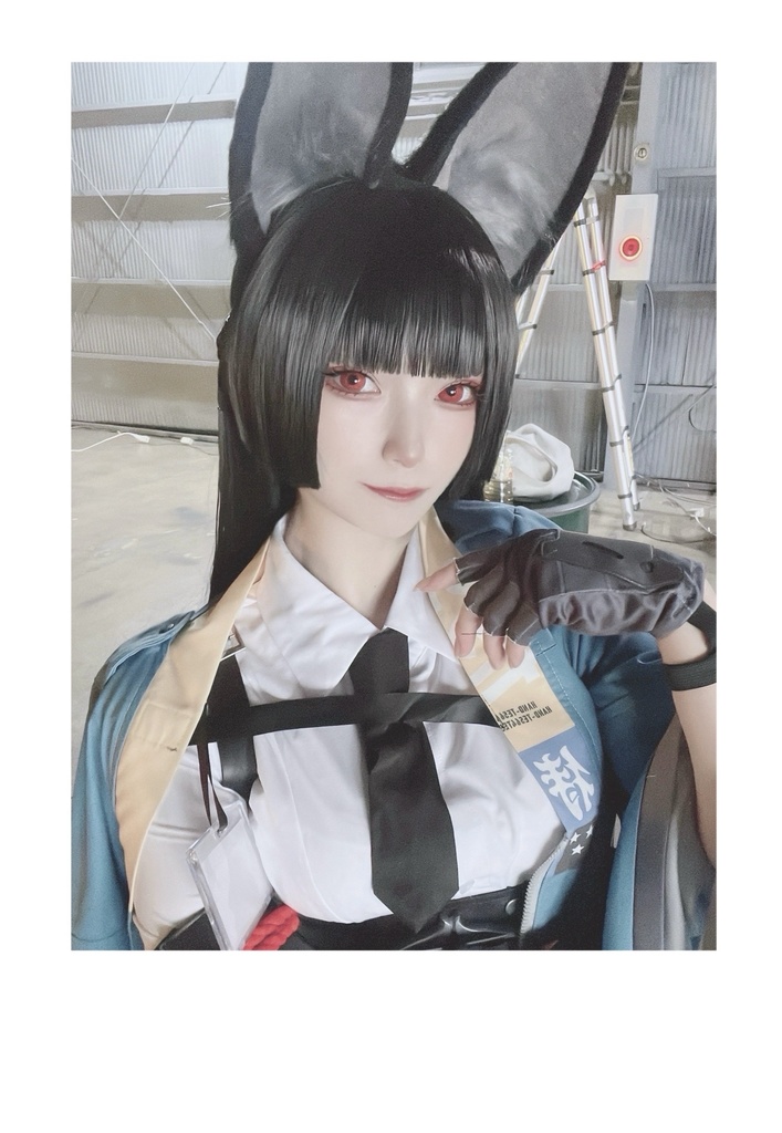 コスプレチェキ風ブロマイド（ゼンレスゾーンゼロ）