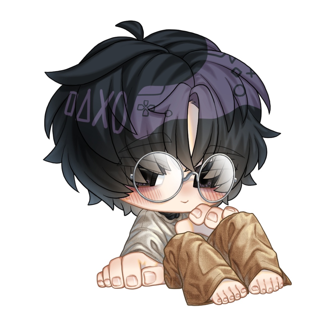 紺谷　アクスタ・アクキー制作用イラスト