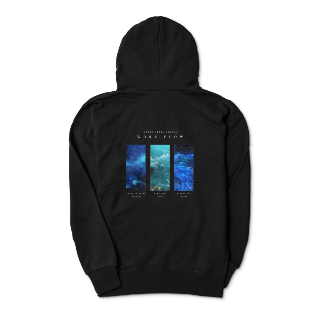 WorkFlow Crew Hoodie BL (Dual)