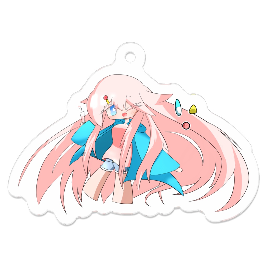 錠剤ちゃん アクキー