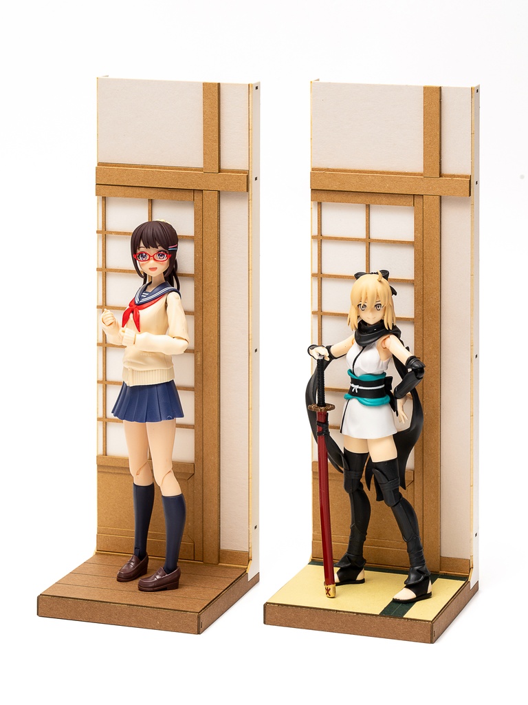 ペパクラ背景キット「障子の和室」