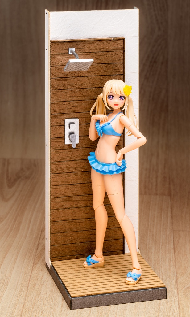 ペパクラ背景キット「シャワーブース」