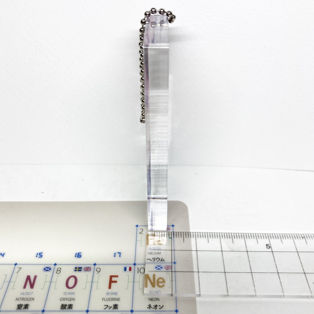 ヘリウム&ネオン 立体ドミストキーホルダー