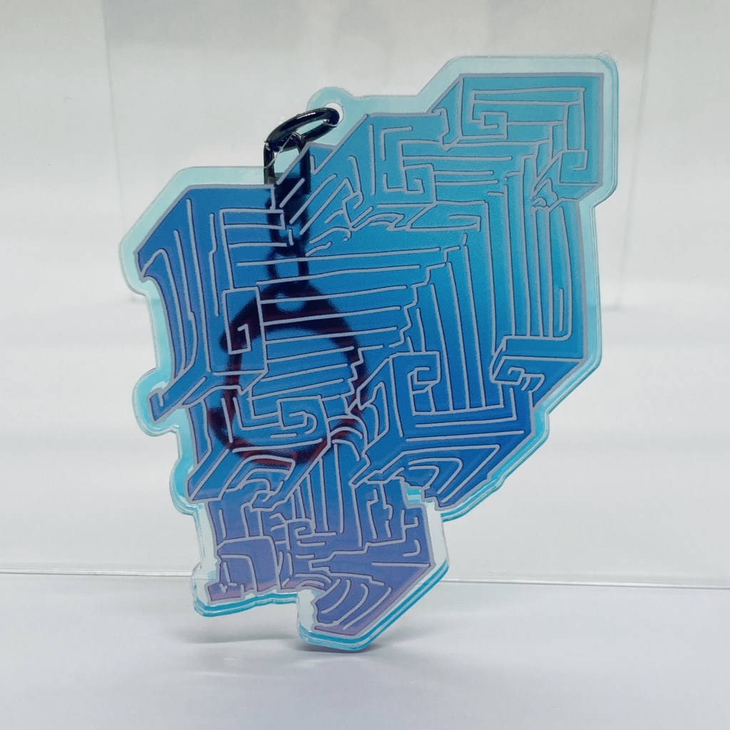 ビスマス骸晶オーロラキーホルダー