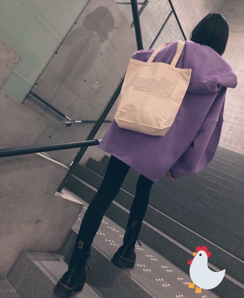 シンプル周期表トートバッグ