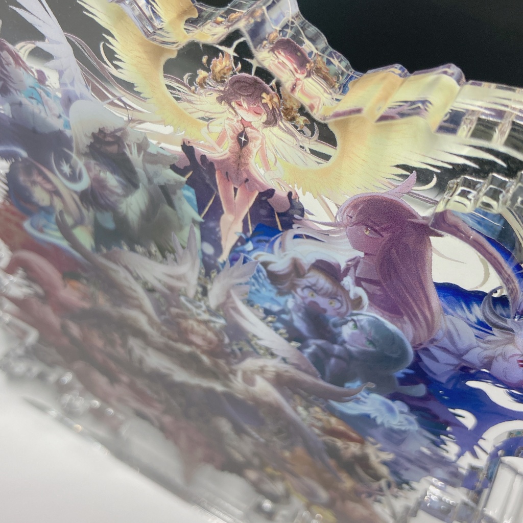 四大元素 ダイカットアクリルブロック