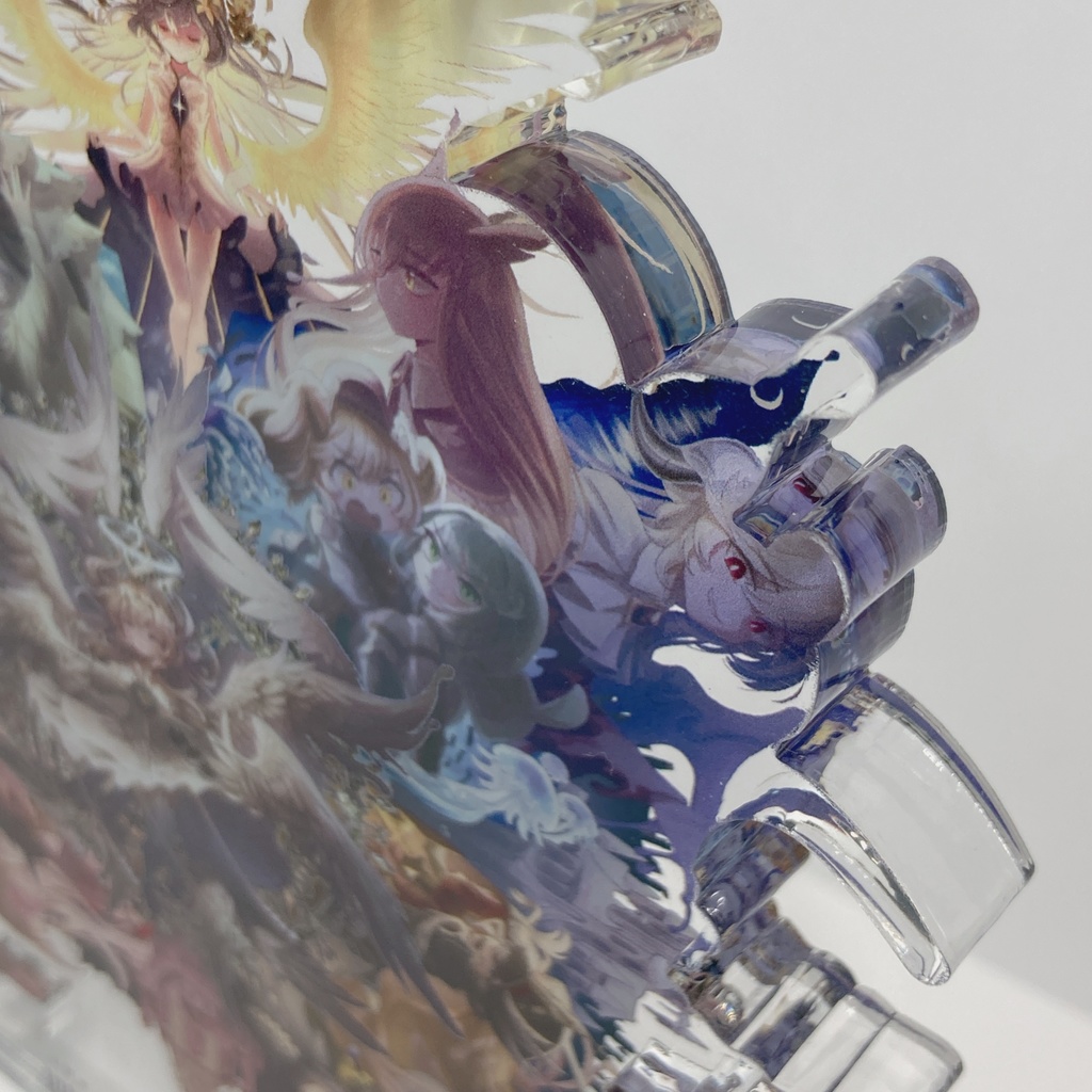 四大元素 ダイカットアクリルブロック