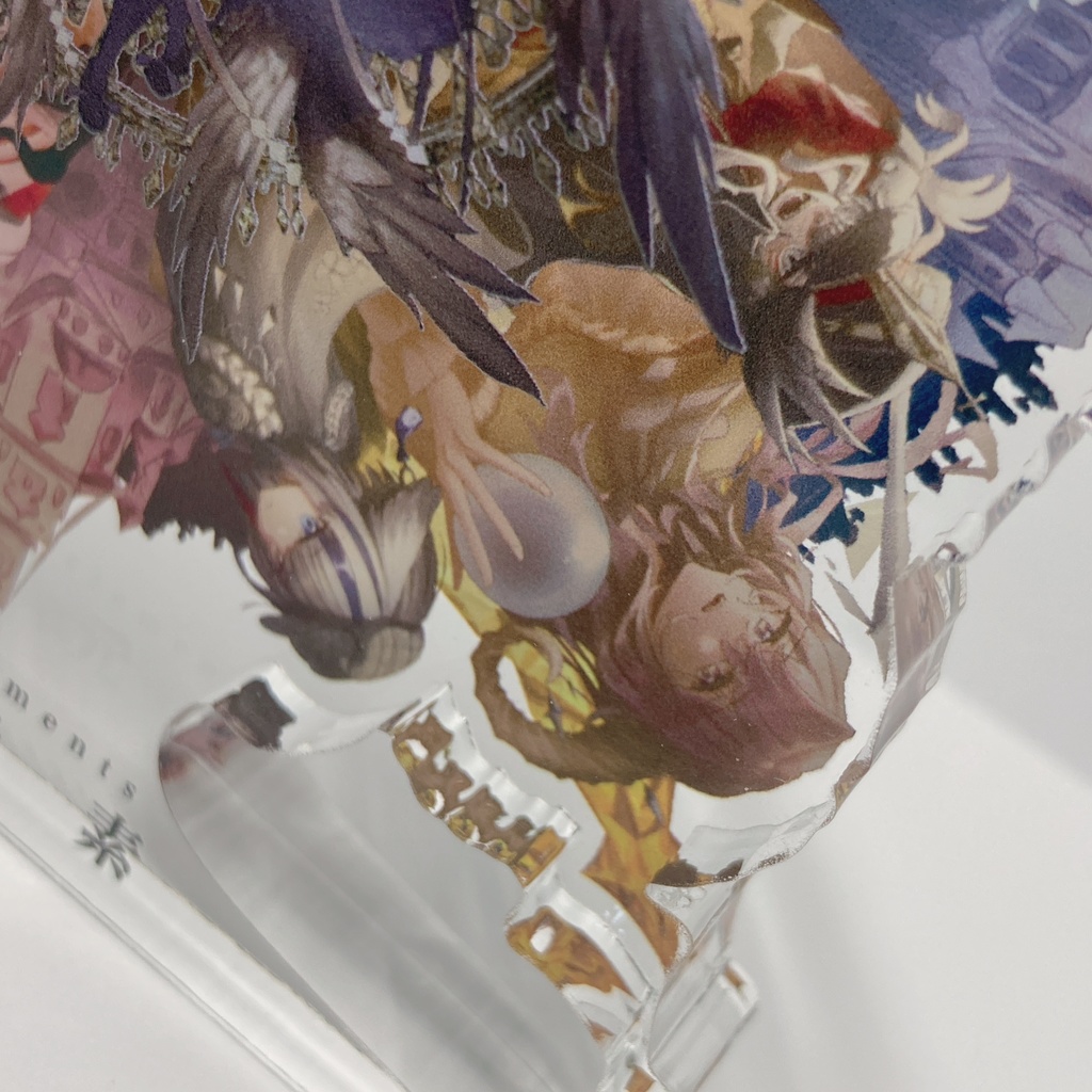 四大元素 ダイカットアクリルブロック