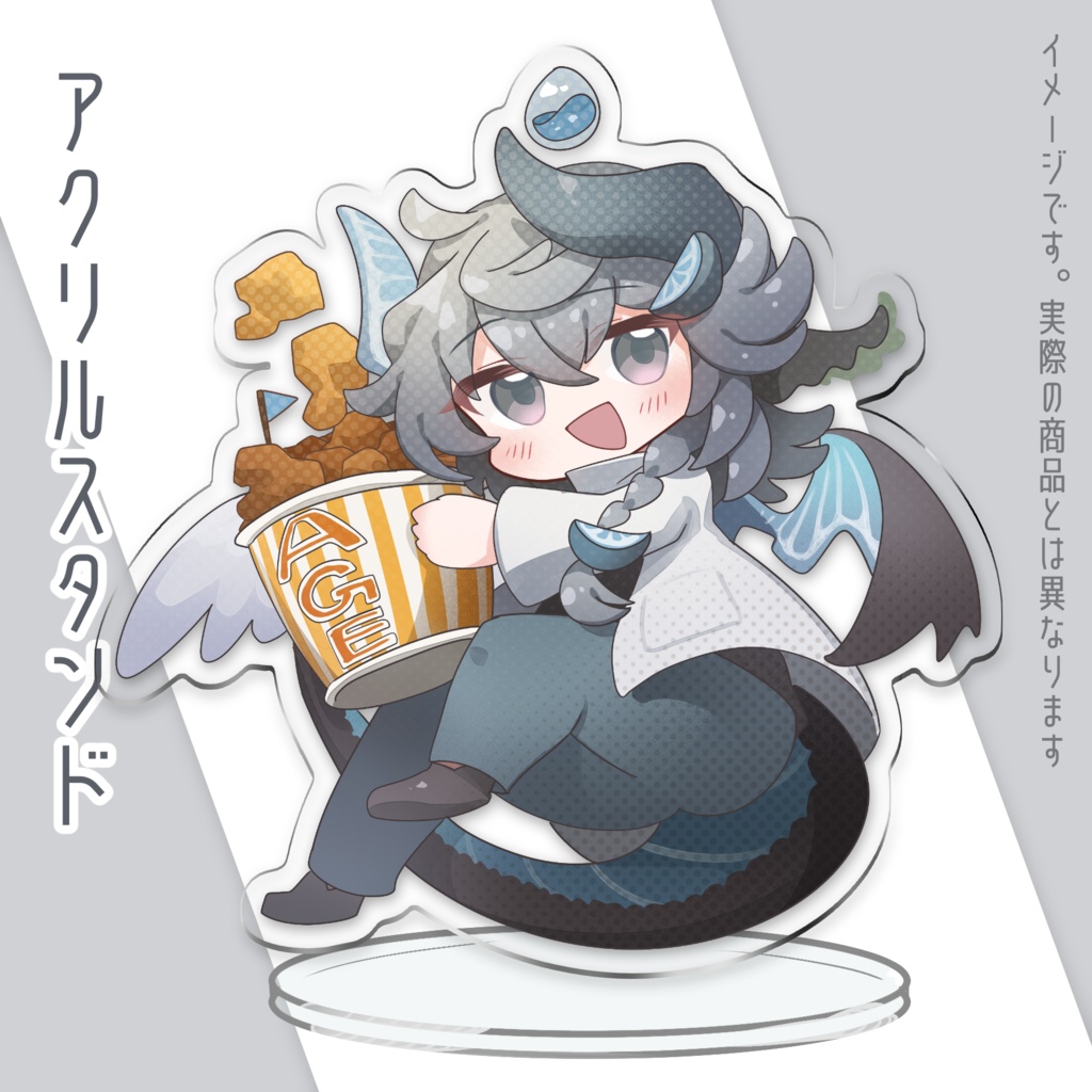 ちび揚げ鶏々アクスタ