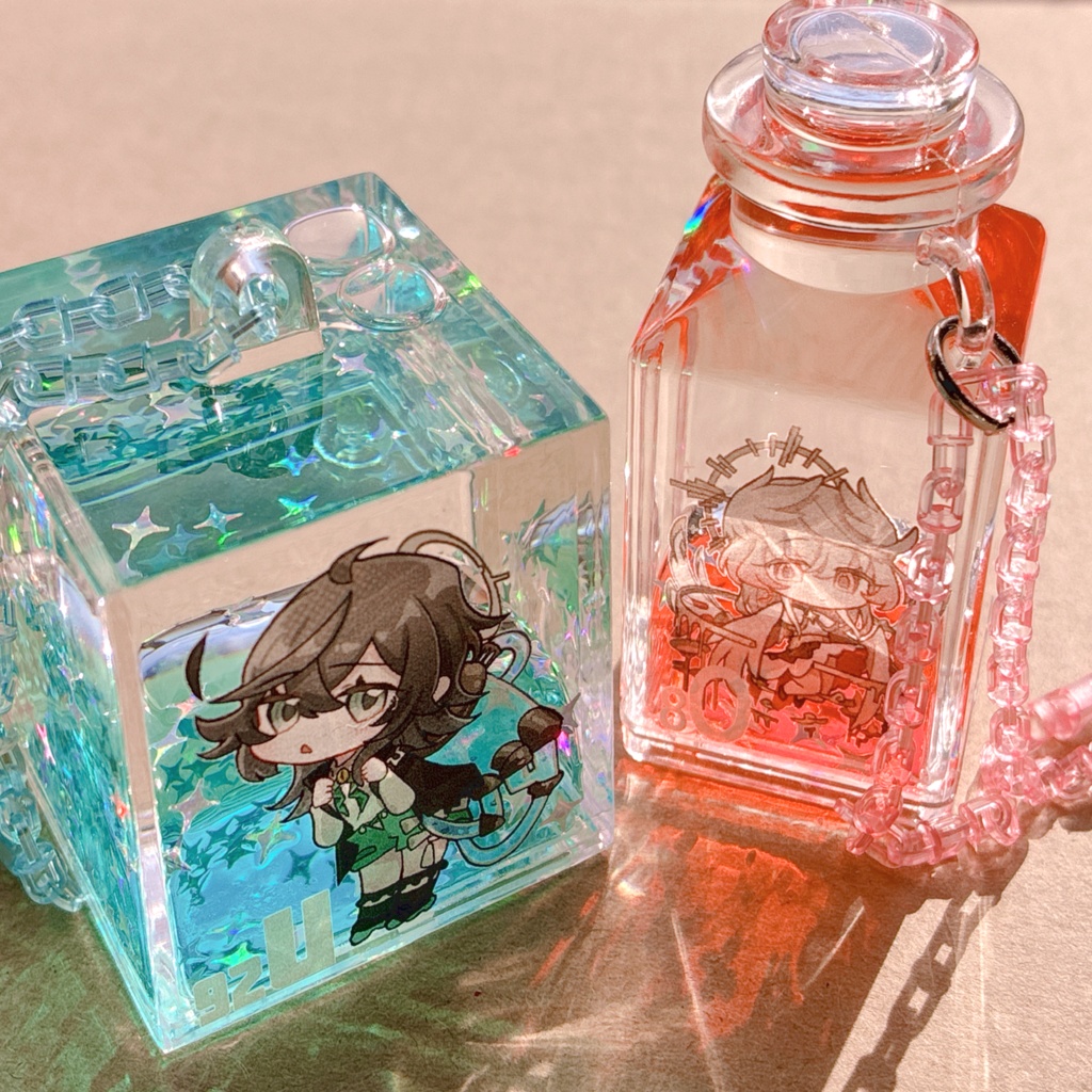 酸素の聖水オイルキーホルダー