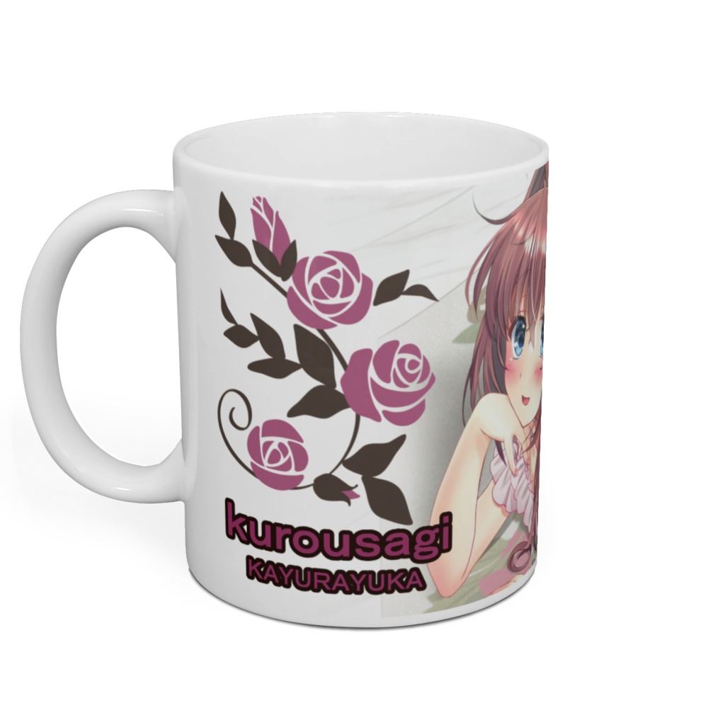 かわいいベビードールなマグ