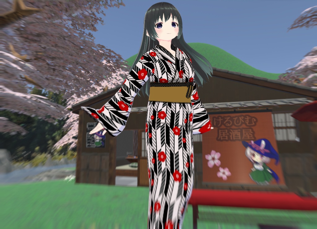 VRoid浴衣テクスチャー