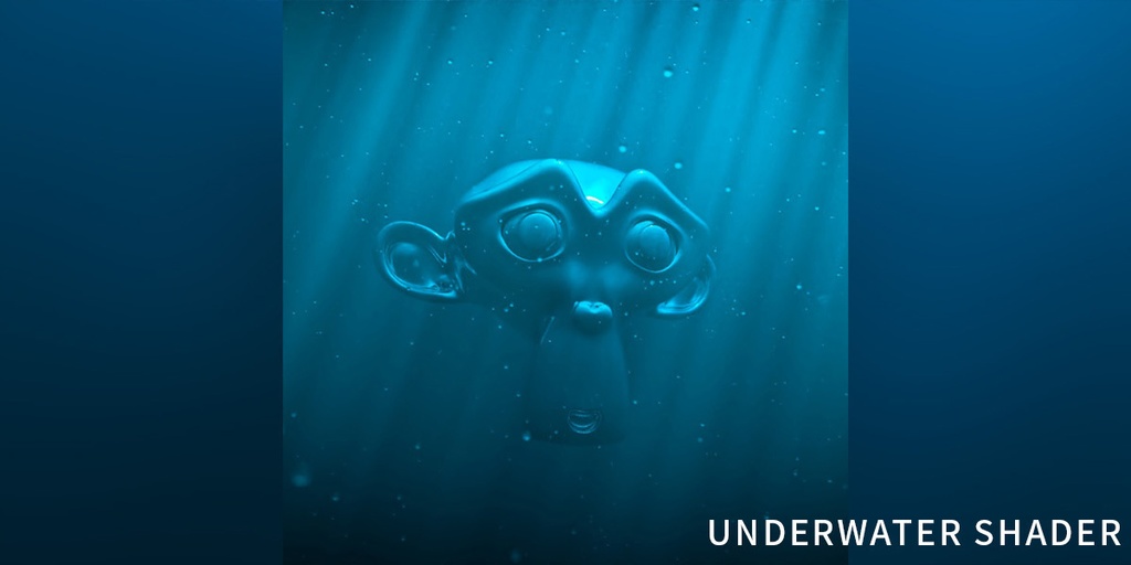 RealWater1.1 Blender 水シェーダーアドオン Blender addon / shader / material