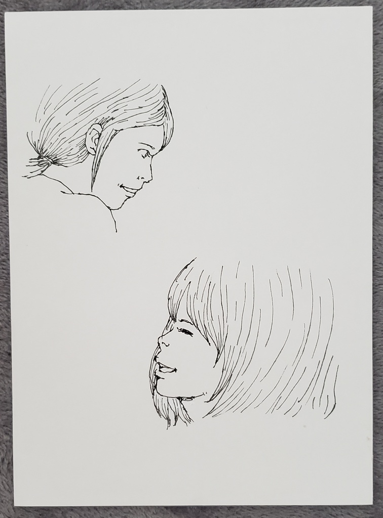 母親と娘の横顔 Studiosisikaba Booth