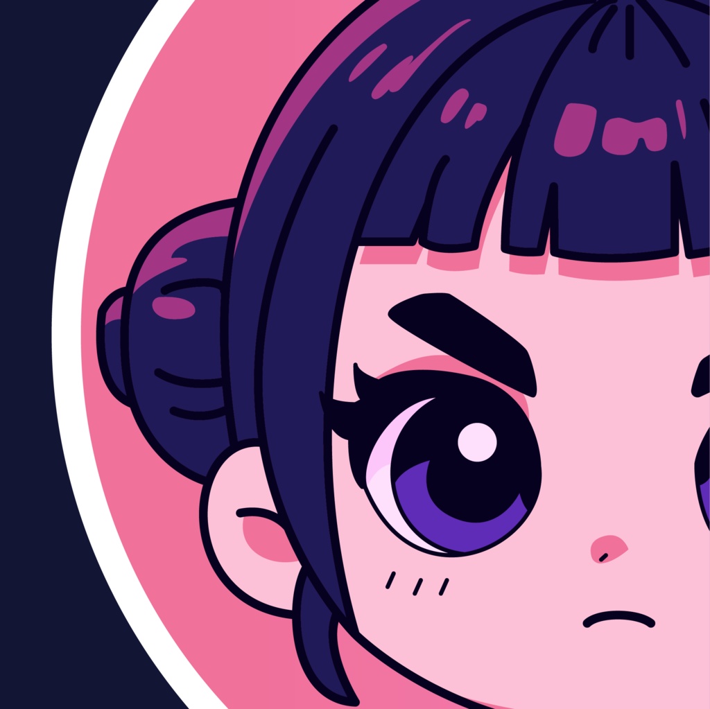 K-Pop Demon Hunters Fanart Sticker Bundle | Vector Art | Headshot Chibi Style