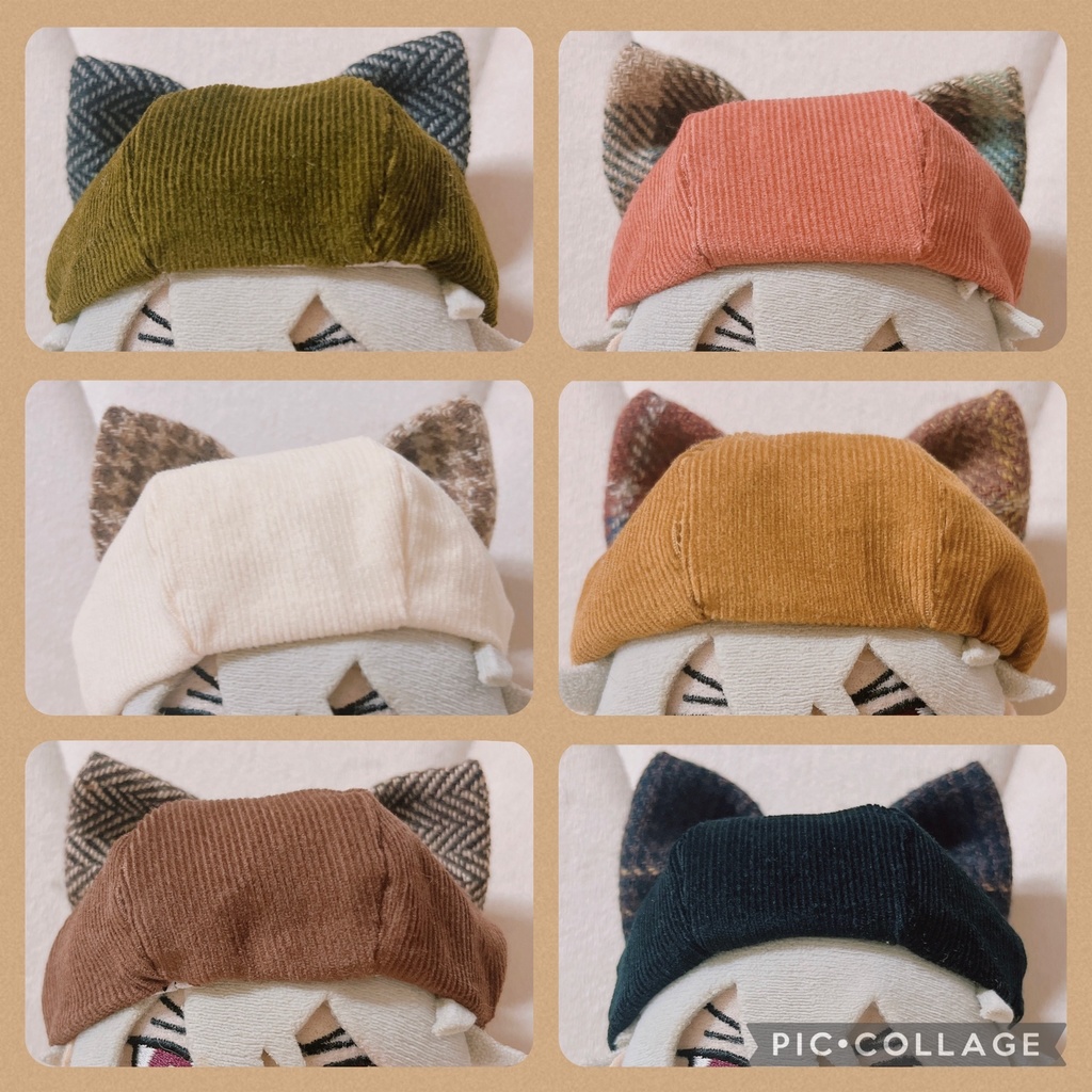 【販売開始】猫ちゃんみたいなリボンベレー帽(送料込み)