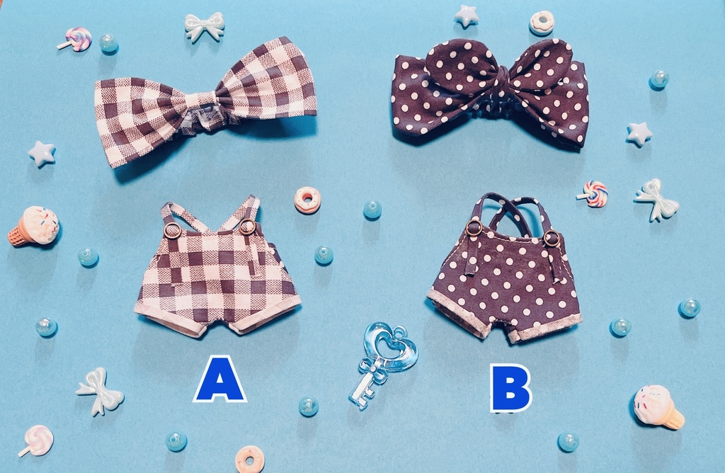 【送料込み】サロペ+2wayヘアバンドセット