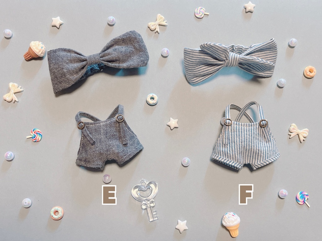 【送料込み】サロペ+2wayヘアバンドセット