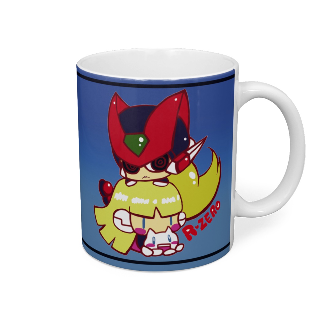 ロックマンゼロとアルエットのE缶マグカップ