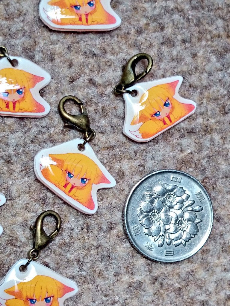 おきつねゼロさんのちびちびチャーム