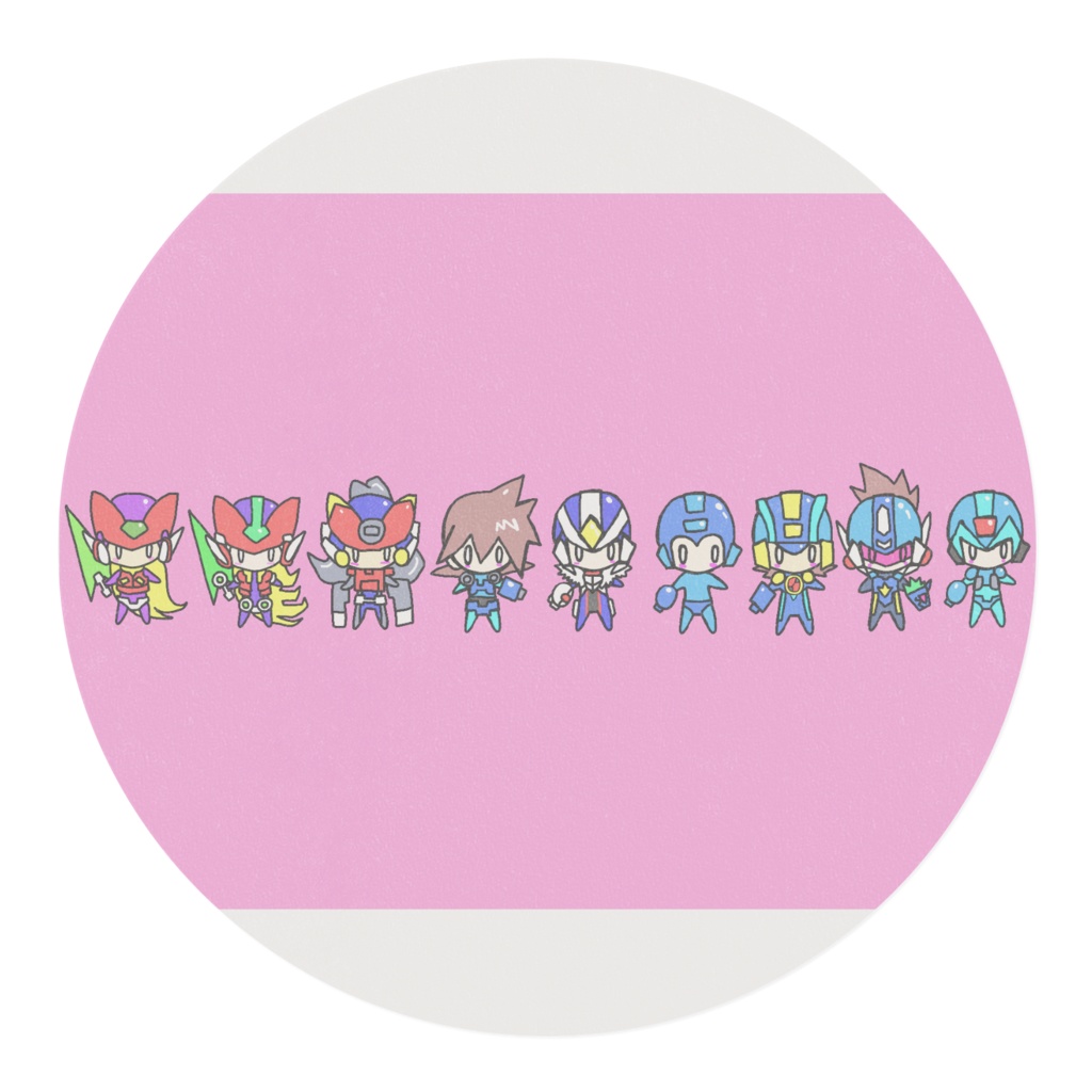 ゆるふわロックマンずーマスキングテープ