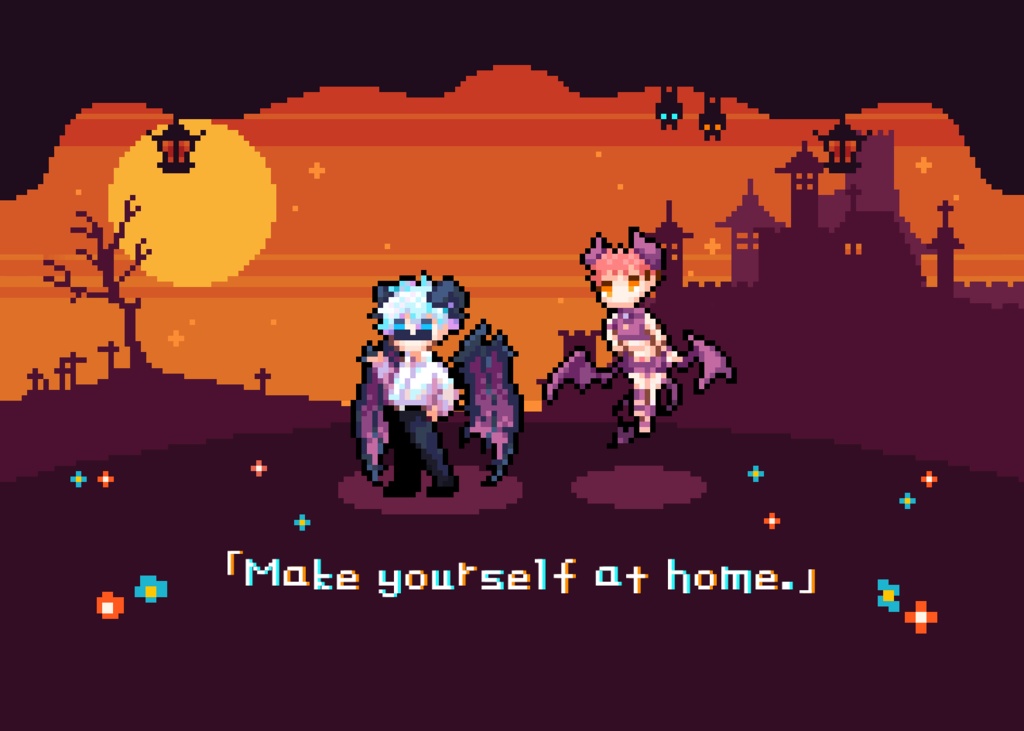 「Make yourself at home.」