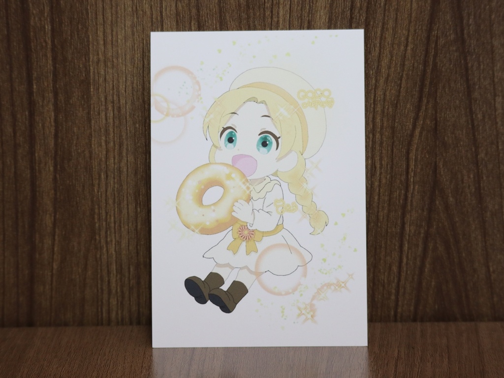 【前橋ウィッチーズ】ポストカード　三俣チョコ