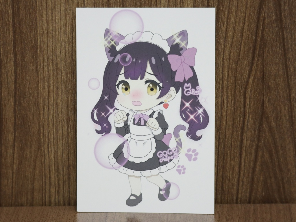 【前橋ウィッチーズ】ポストカード　新里アズ