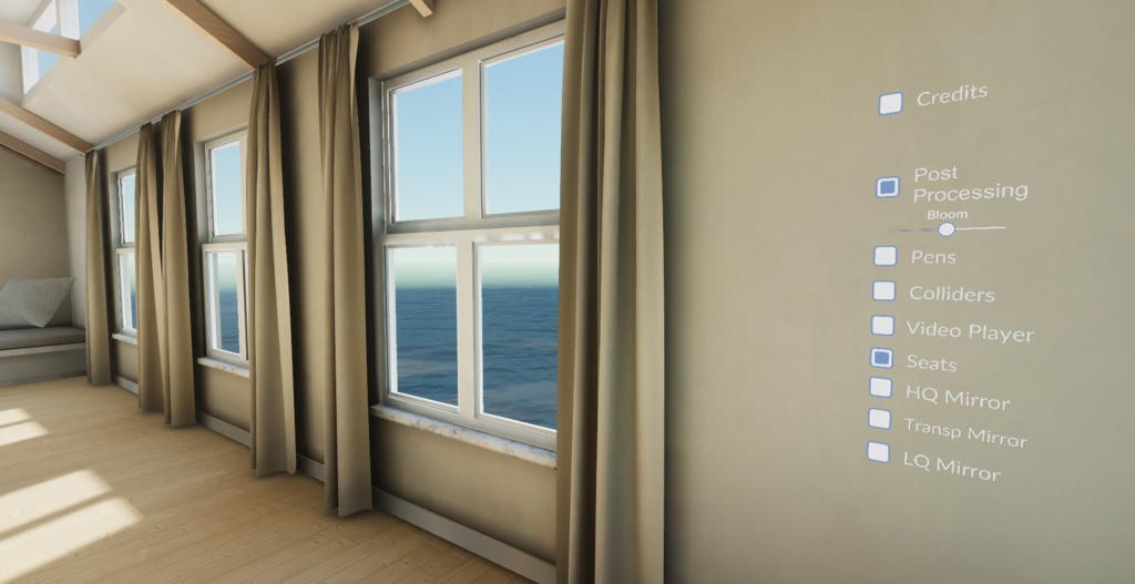 Room at Sea (VRChat World)