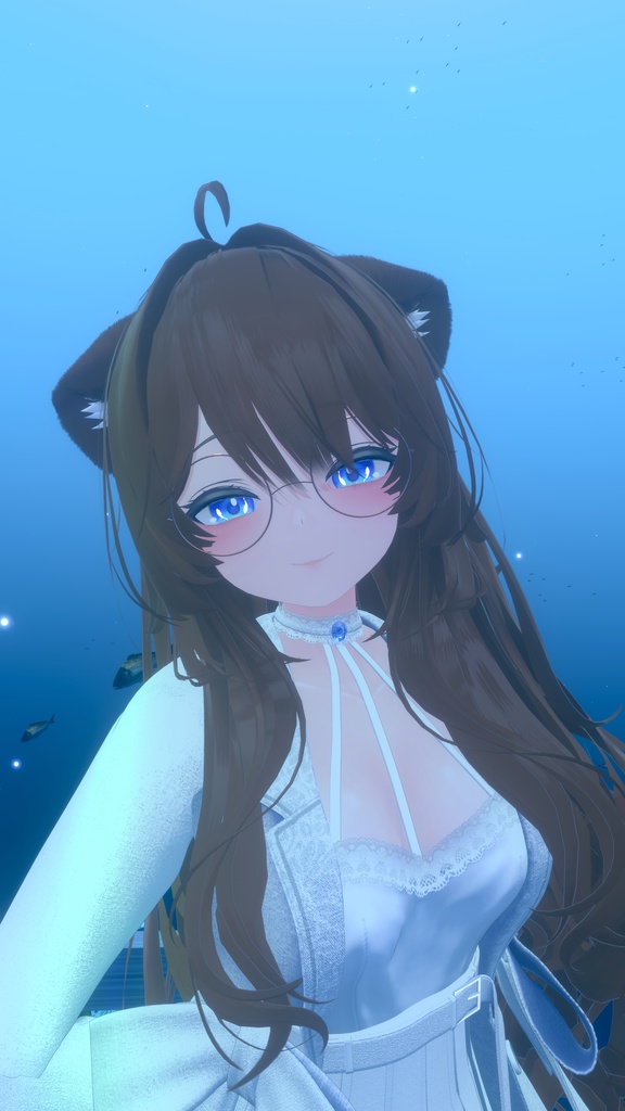 春夏秋冬アイテクスチャ「夏を想う」1【複数アバター対応】