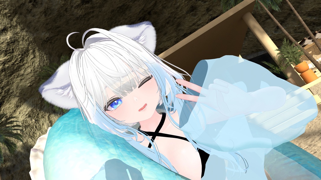 春夏秋冬アイテクスチャ「夏を想う」1【複数アバター対応】