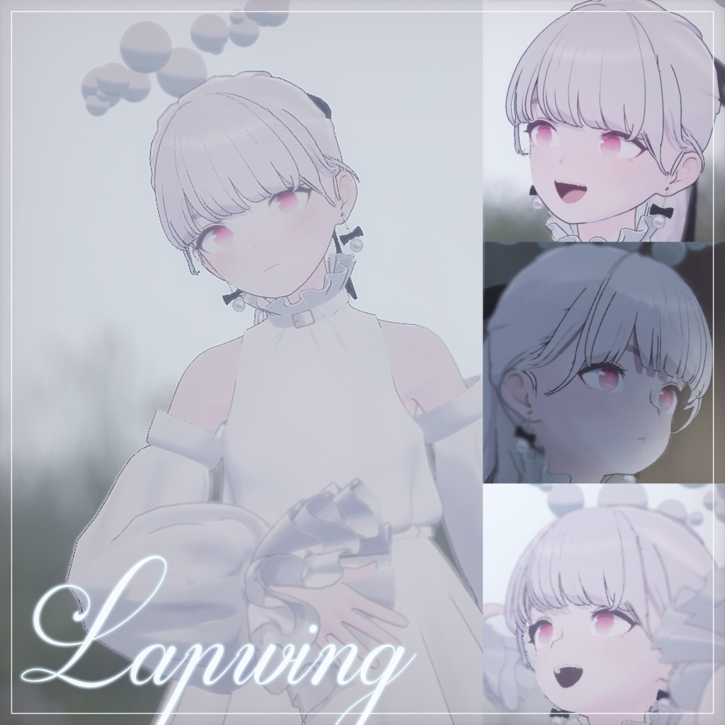 春夏秋冬アイテクスチャ「春を描く」【複数アバター対応】