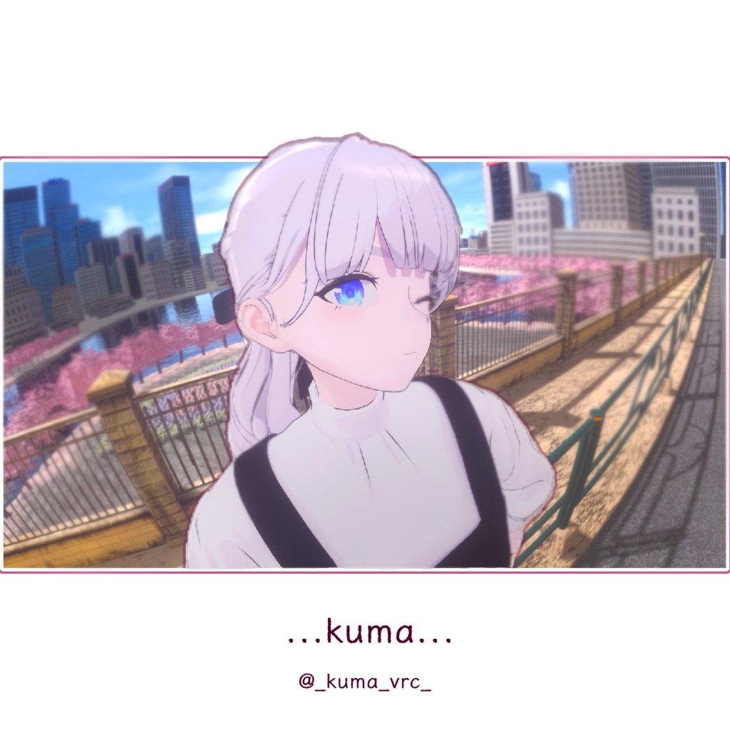 春夏秋冬アイテクスチャ「夏を想う」2【複数アバター対応】