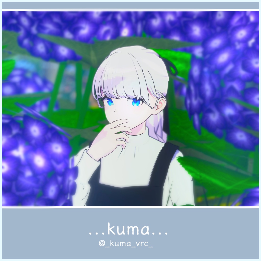 春夏秋冬アイテクスチャ「夏を想う」2【複数アバター対応】