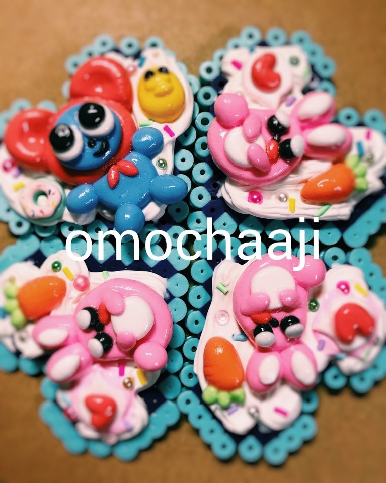 ニンジン大好きウサギさんマグネット