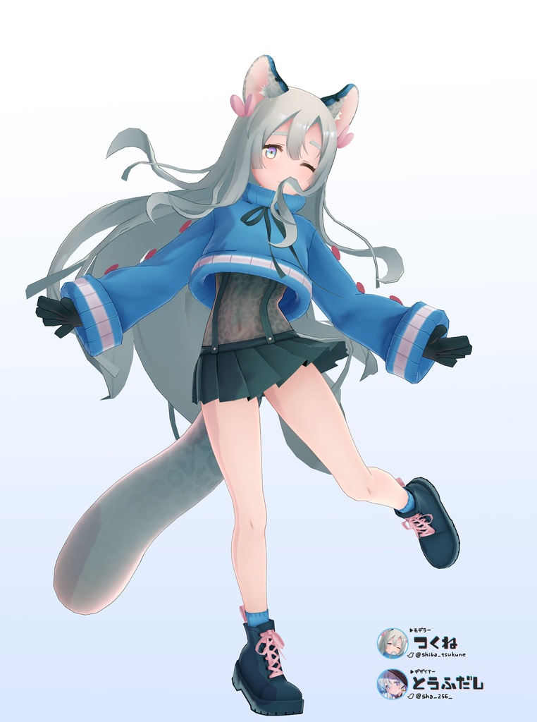 【オリジナル3Dモデル】ユキちゃん PB対応