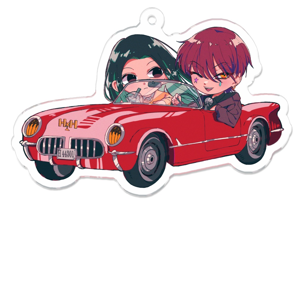 ヒソカ&イルミ アクリルキーホルダー